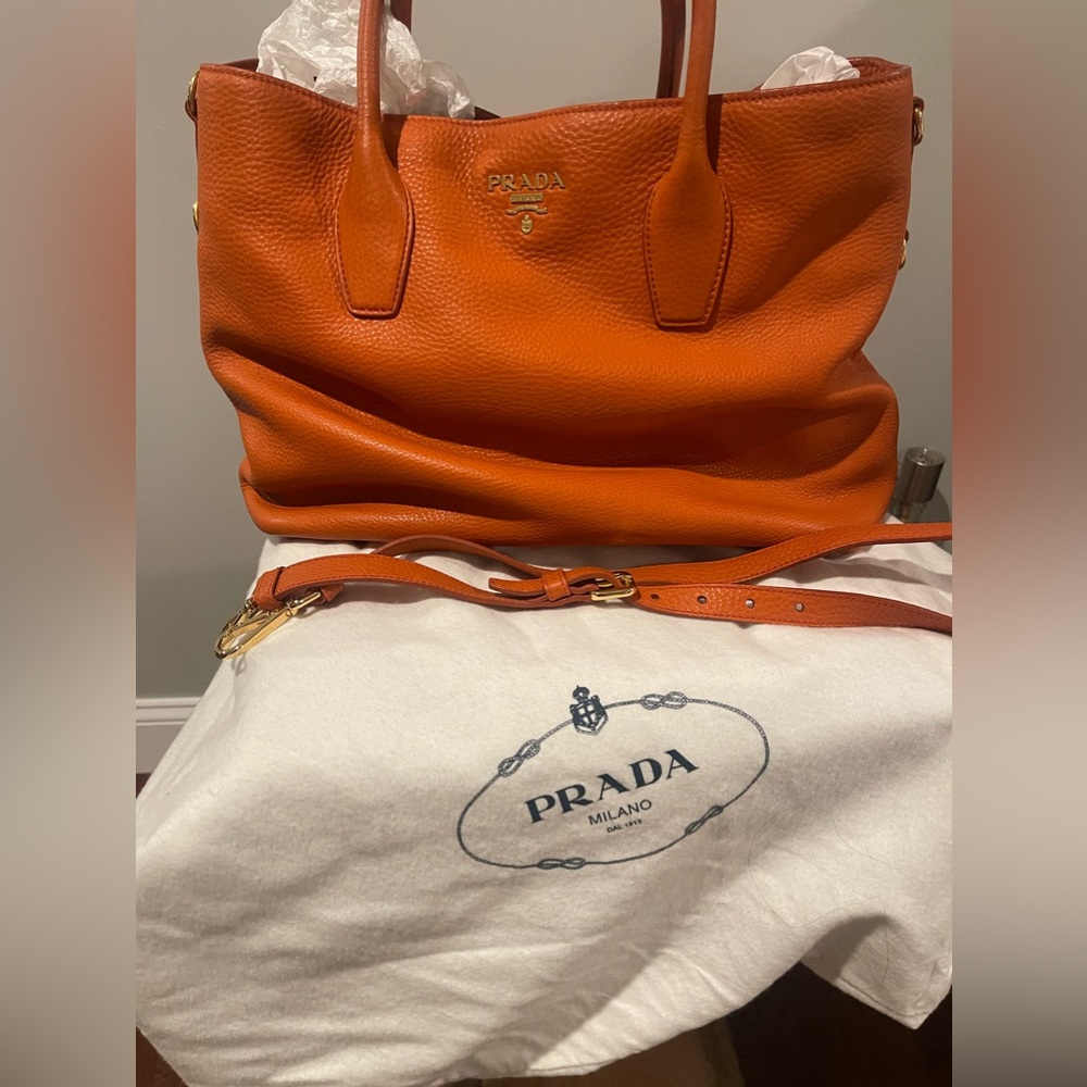 Prada bag with crossbody strap
